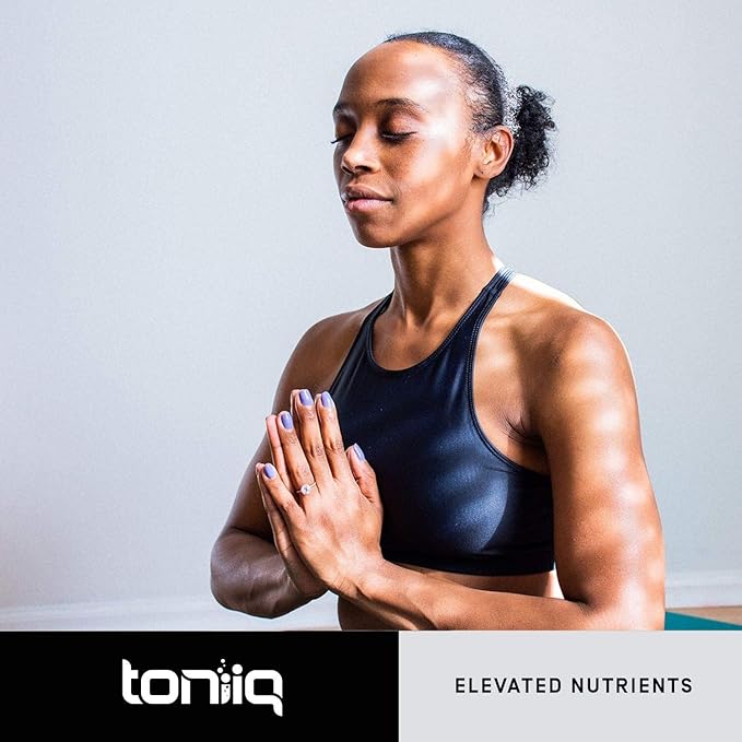 Toniiq 1000mg Ultra High Strength Alpha 99%+ USP 120 Capsules