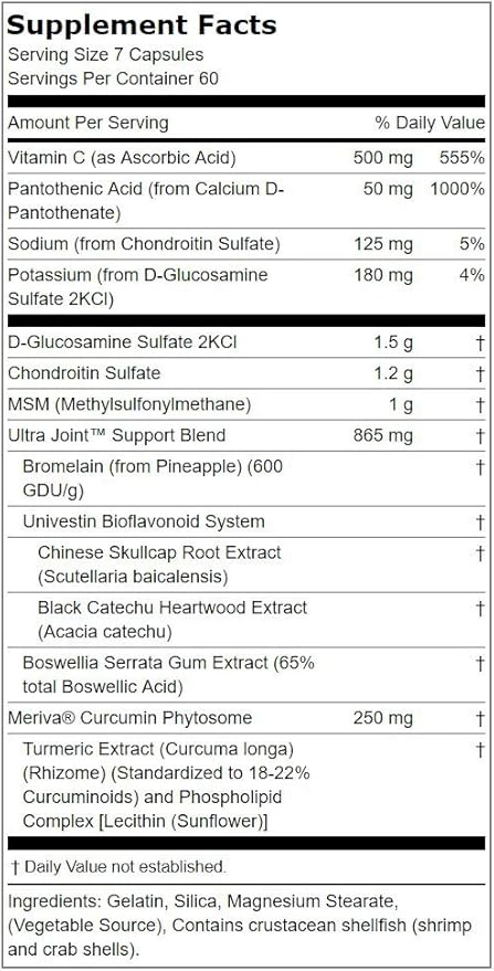 Lindberg Joint Support Supplement 420 Capsules