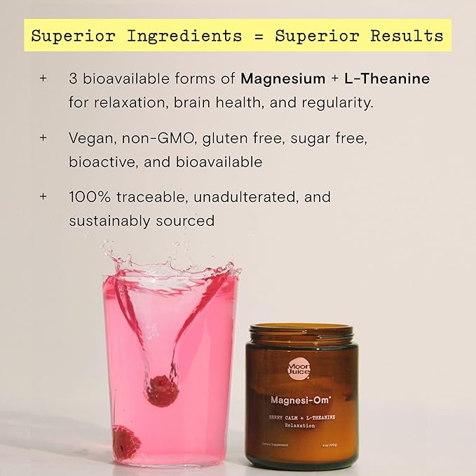 Magnesi-Om Supplement for Calm, Relaxation &
