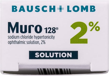 Muro 128 Eye Drops, Temporary Relief 2% Solution, 0.5 Fl