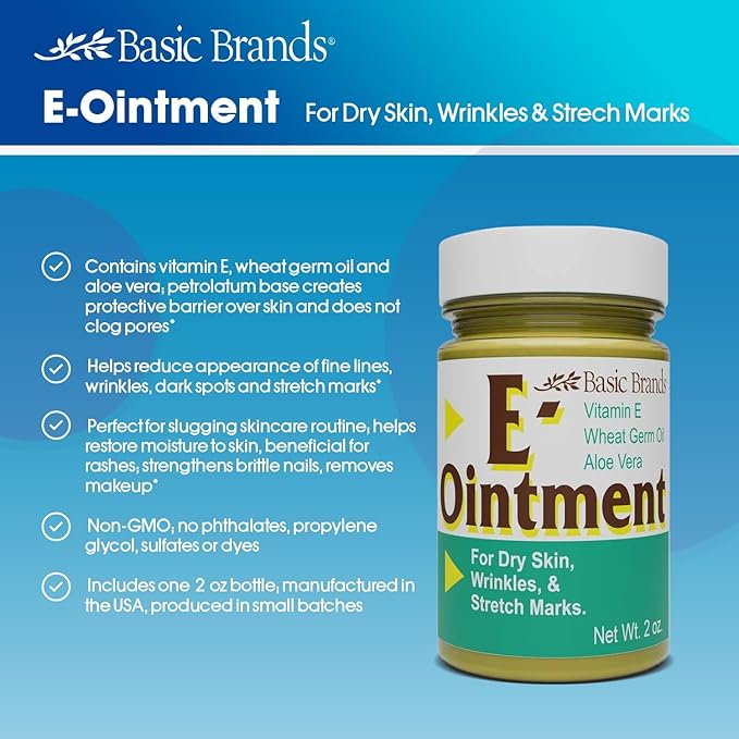 Basic Brands Vitamin E Ointment, 2