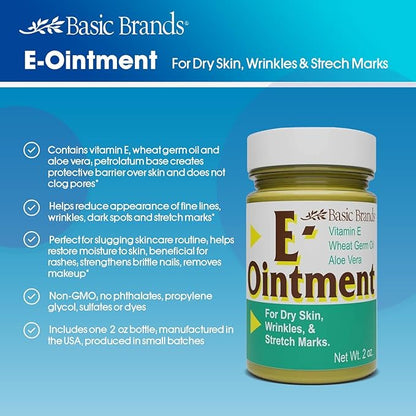 Basic Brands Vitamin E Ointment, 2
