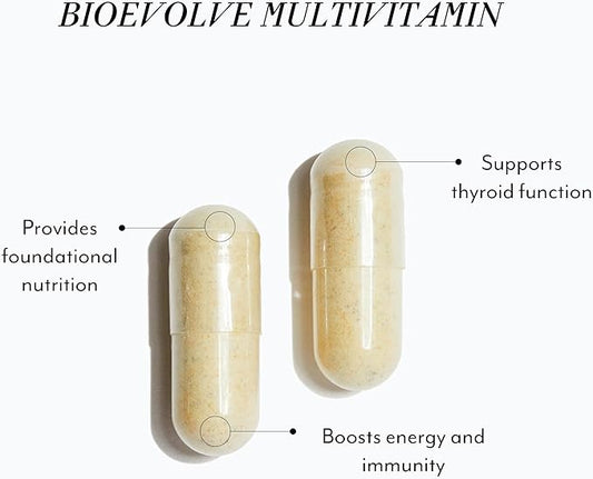 Veracity Bioevolve Multivitamin for Women - Vitamin B Complex, Magnesium, Calcium, Essential Vitamins Supplement, Trace Minerals for Hormone Balance, Immune Support, Healthy Skin, Hair, Nails & Energy