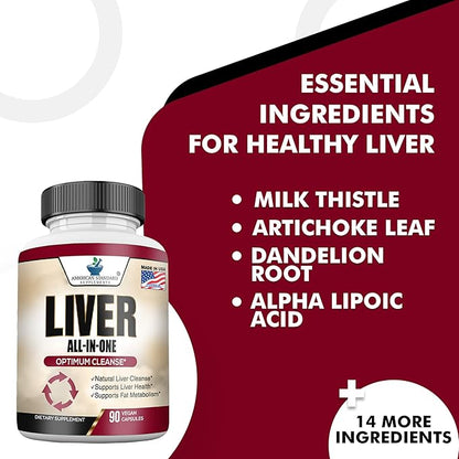 Liver Cleanse & Detox, Liver Supplement,