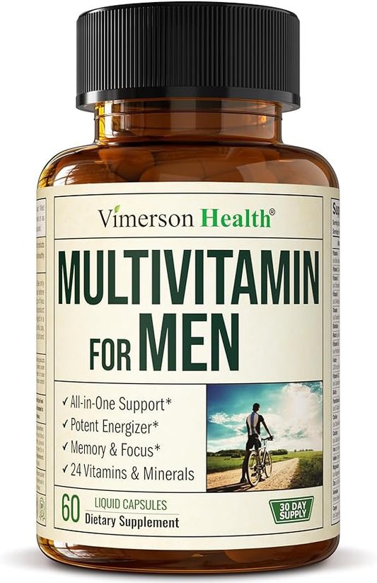 Multivitamin for Men B12, Zinc,