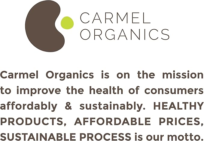 CARMEL ORGANICS Organic Ashwagandha Root Powder (8 Oz 227g/0.5 Lbs)