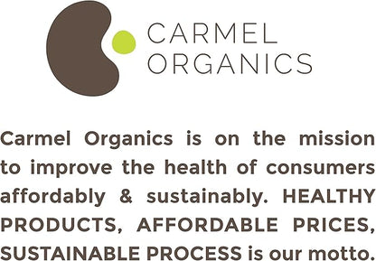 CARMEL ORGANICS Organic Ashwagandha Root Powder (8 Oz 227g/0.5 Lbs)