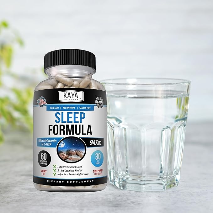 Kaya Naturals - Sleep Support Formula 60 Capsules (60 Count)