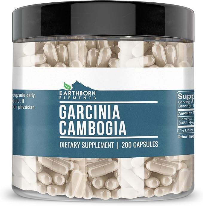 Earthborn Elements Garcinia Cambogia 200 Capsules,