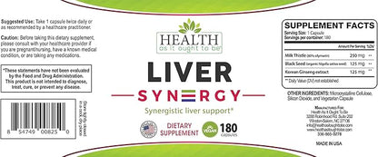 Health As It Ought To Be Syn3rgy Supplement 180 Capsules