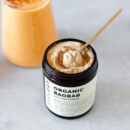 Erbology Organic Baobab Powder 3.2 oz 45 Servings