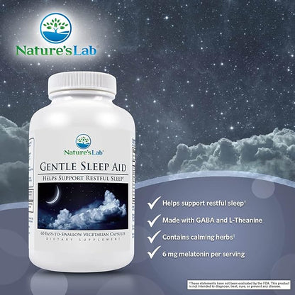 Nature's Lab Gentle Sleep Aid 60ct (30 Day