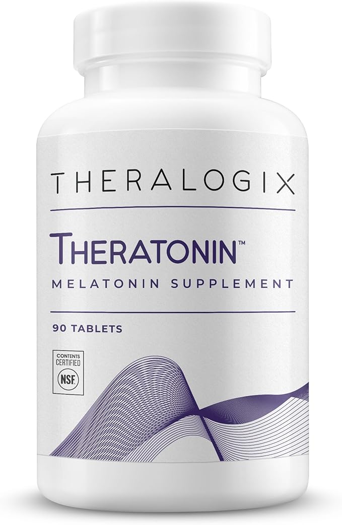 Theralogix Theratonin Melatonin Supplement 90-Day Supply 90 Tablets