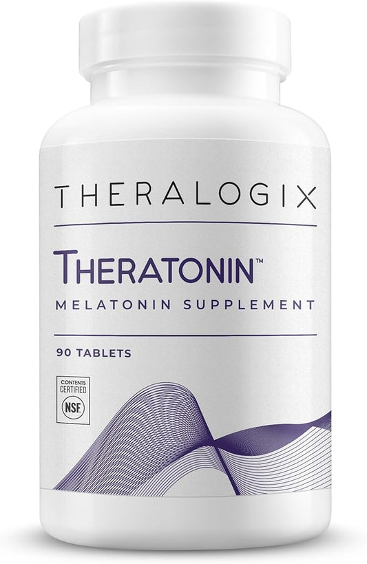 Theralogix Theratonin Melatonin Supplement 90-Day Supply 90 Tablets