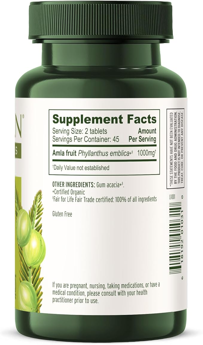 Banyan Botanicals Amla (Amalaki) Tablets – 90 Tablets