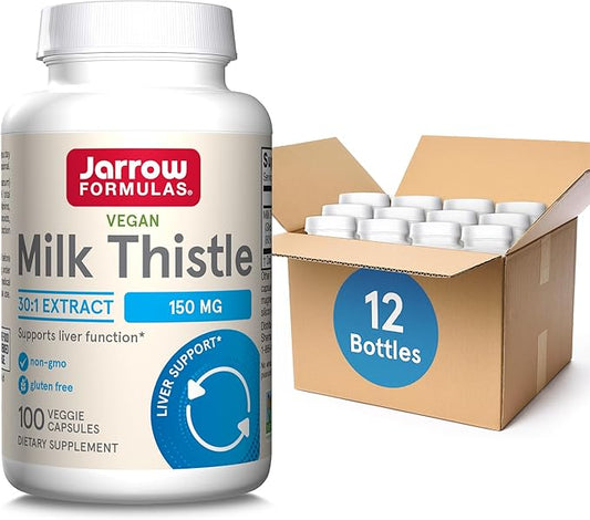 Jarrow Formulas Milk Thistle 150 mg 100 Servings 12