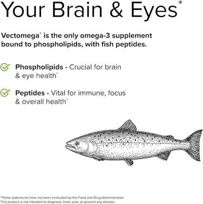 Terry Naturally Vectomega 60 Tablets, 2 - Omega-3 from 120 Servings