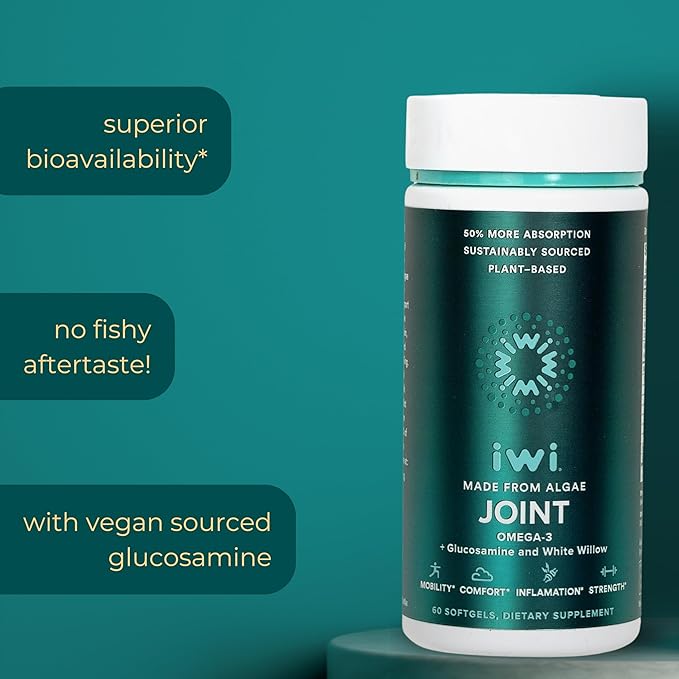 Iwi Life Joint Omega-3, 60 Softgels (30 Servings), Omega-3 with