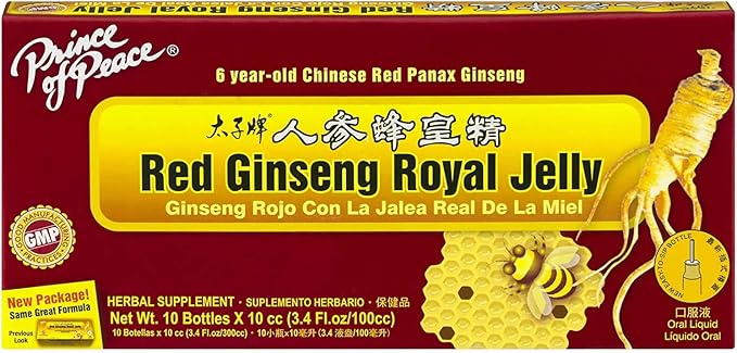 Prince of Peace Red Ginseng Royal 10 Bottles, 0.34 fl.
