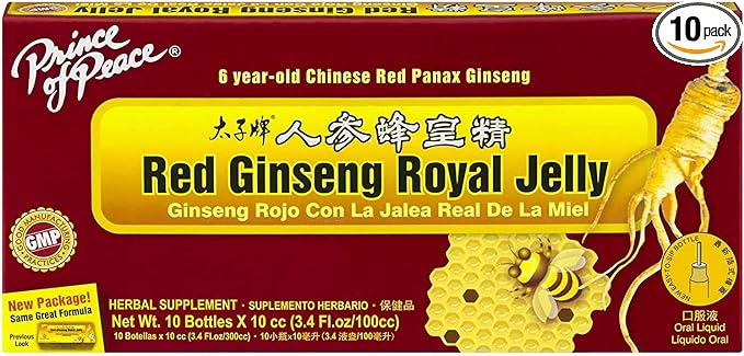 Prince of Peace Red Ginseng Royal 10 Bottles, 0.34 fl.