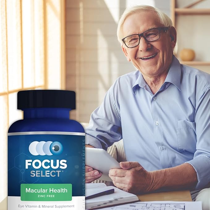 Focus Vitamins | Focus Select Zinc 180 Softgel AREDS2 Based