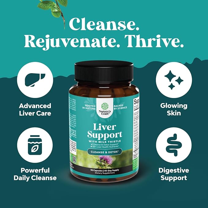 Liver Cleanse and Detox & Repair Formula 90 Count