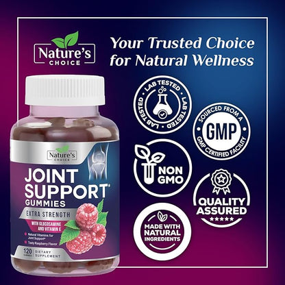 Joint Support Gummies Extra Strength Glucosamine 60 Gummies