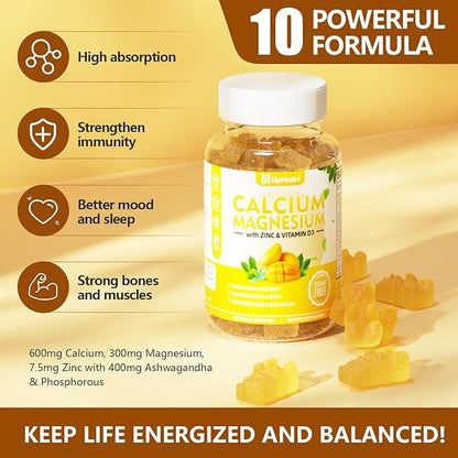 Calcium Magnesium Zinc with Vitamin D3 60 Count