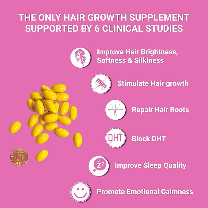 UpNourish Hair Growth Vitamins for Women 5000 mcg 90 ct