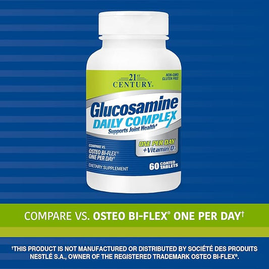 21st Century Glucosamine Daily Complex Plus 60 Count (27708)
