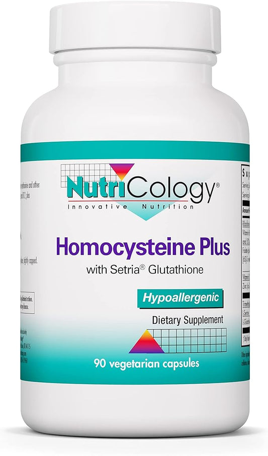 Nutricology Homocysteine Plus Supplement 90 Count