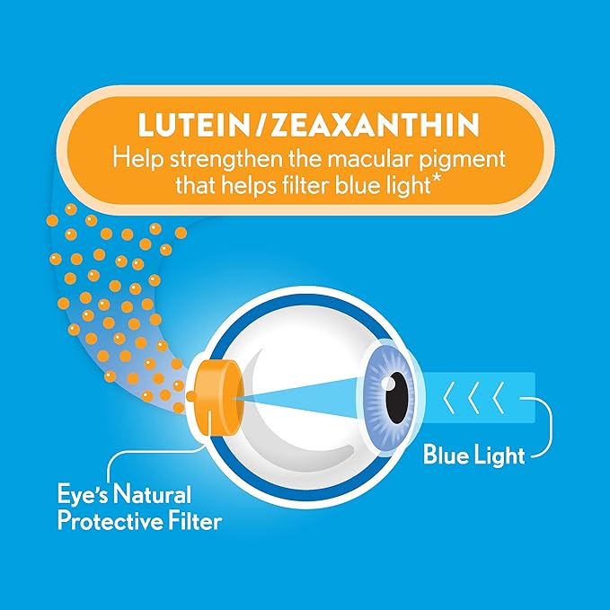 Ocuvite Bausch + Lomb Lutein 25mg 30 Softgels 2)