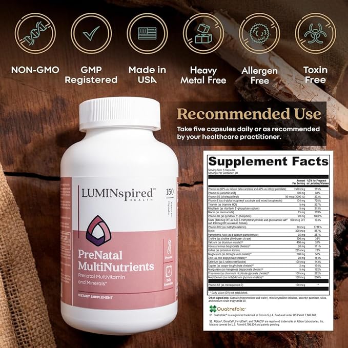 (Prenatal Vitamins for Women) 150 Vegan