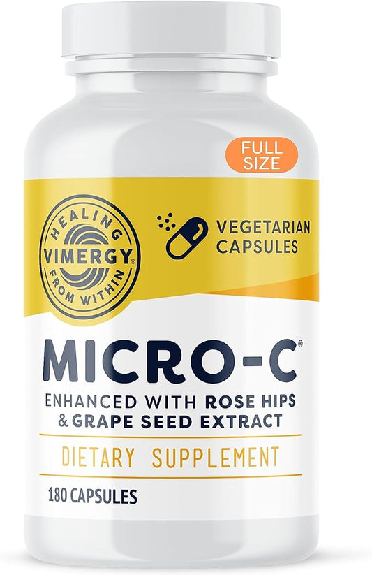 Vimergy Micro-C® Capsules, 180 Servings – 500mg All-Natural