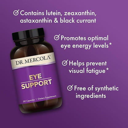 Dr. Mercola Eye Support, 90 Servings (90 Capsules),