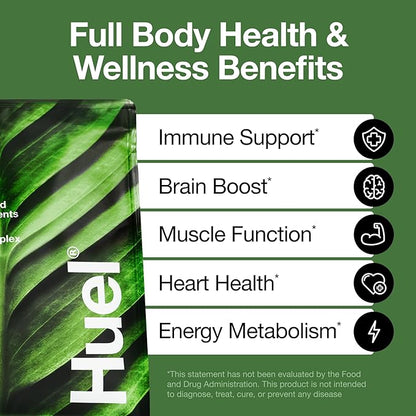Huel Daily Superblend Chocolate Powder, 25g 87 Vitamins, 19 Servings,