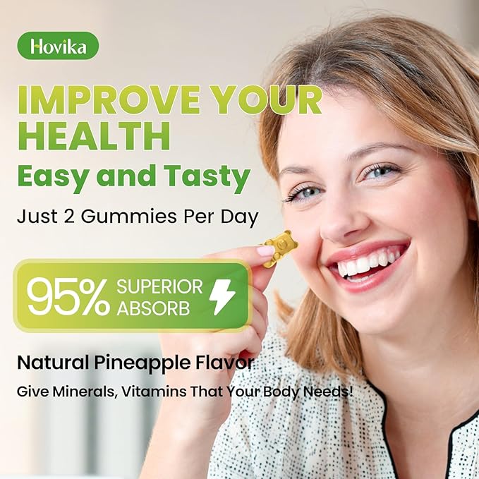 Calcium Magnesium Zinc Gummies, Calcium Magnesium 2:1 Ratio D3, K2, K2, B6, B6, B12 B12 for 60 Gummies