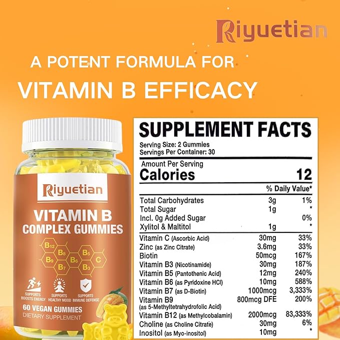 Vitamin B Complex with Vitamin – 60