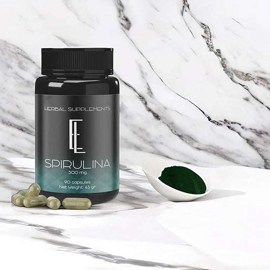 Spirulina Capsules - 90 x 500