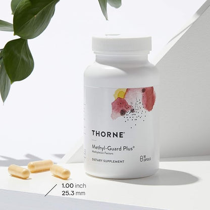 THORNE Methyl-Guard Plus (5-MTHF) with B2, B6, B6, and B12 - 90 Capsules