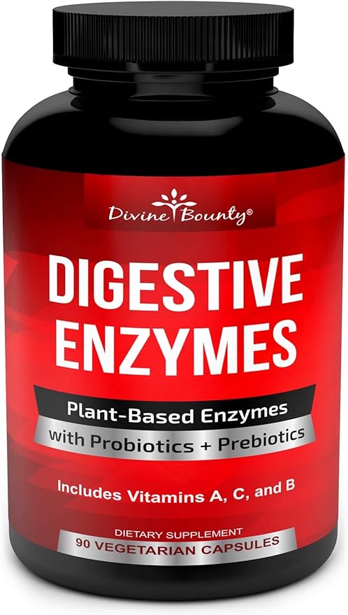 Digestive Enzymes with Probiotics & Prebiotics 90 Vegetarian