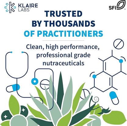 Klaire Labs Active B Trio B12 Supplement B6 & (60 Capsules)