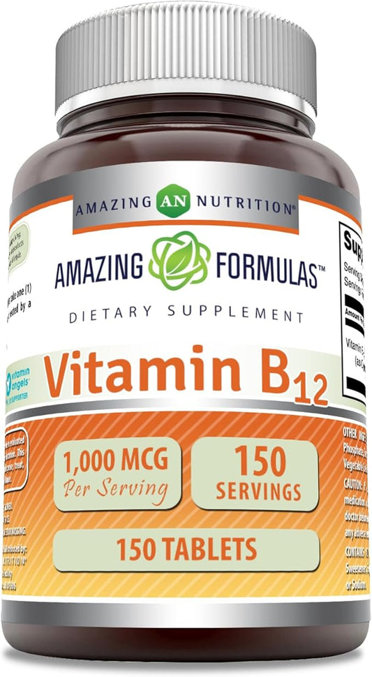 Amazing Formulas Vitamin B12 1000 Mcg (1 Pack, 150 Count)