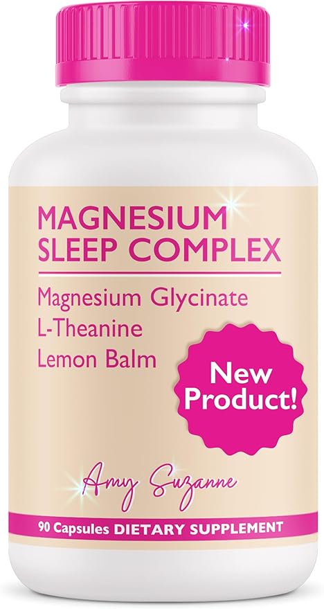 Magnesium Sleep Complex with L-Theanine and 90 Capsules