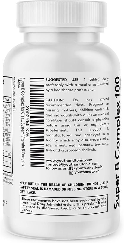 Youth & Tonic Super B Complex 100 |