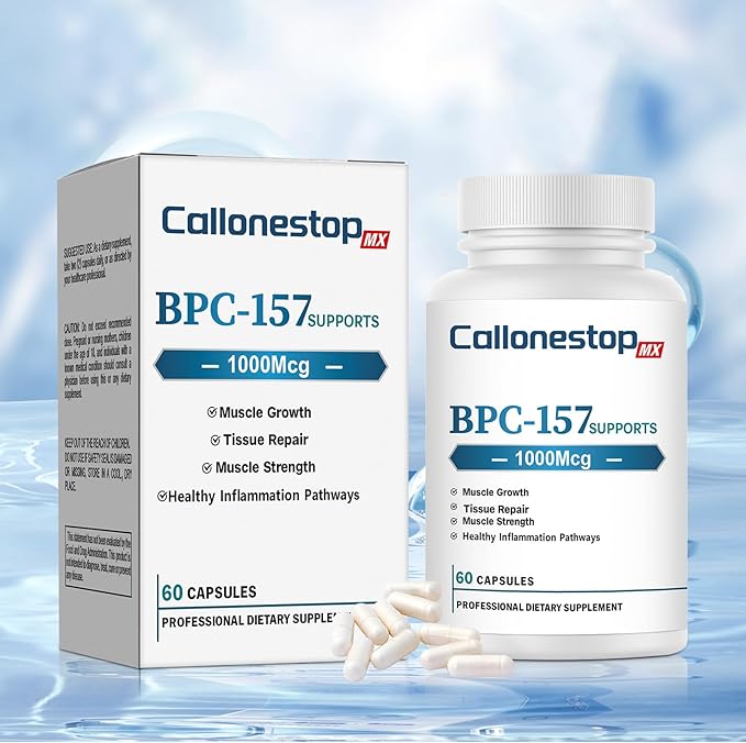 New B-pc 157 Peptide Capsules 1000mcg for Muscle & Workout Non-GMO, Dairy Free, Gluten Free, 60 Capsules