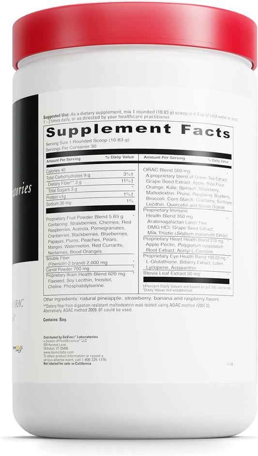 DAVINCI Labs Spectra Reds 324.9 g, 30 Servings