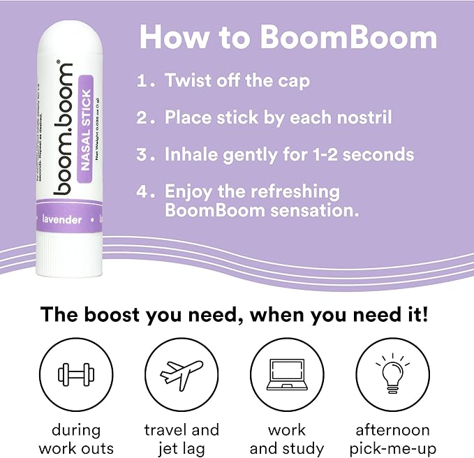 BoomBoom Nasal Stick (3 Pack)