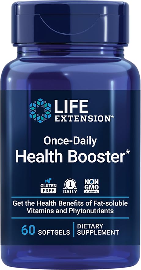 Life Extension Once-Daily Health Booster 60 Softgels