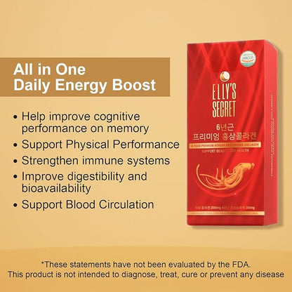 Elly's Secret 6 Years Korean Red